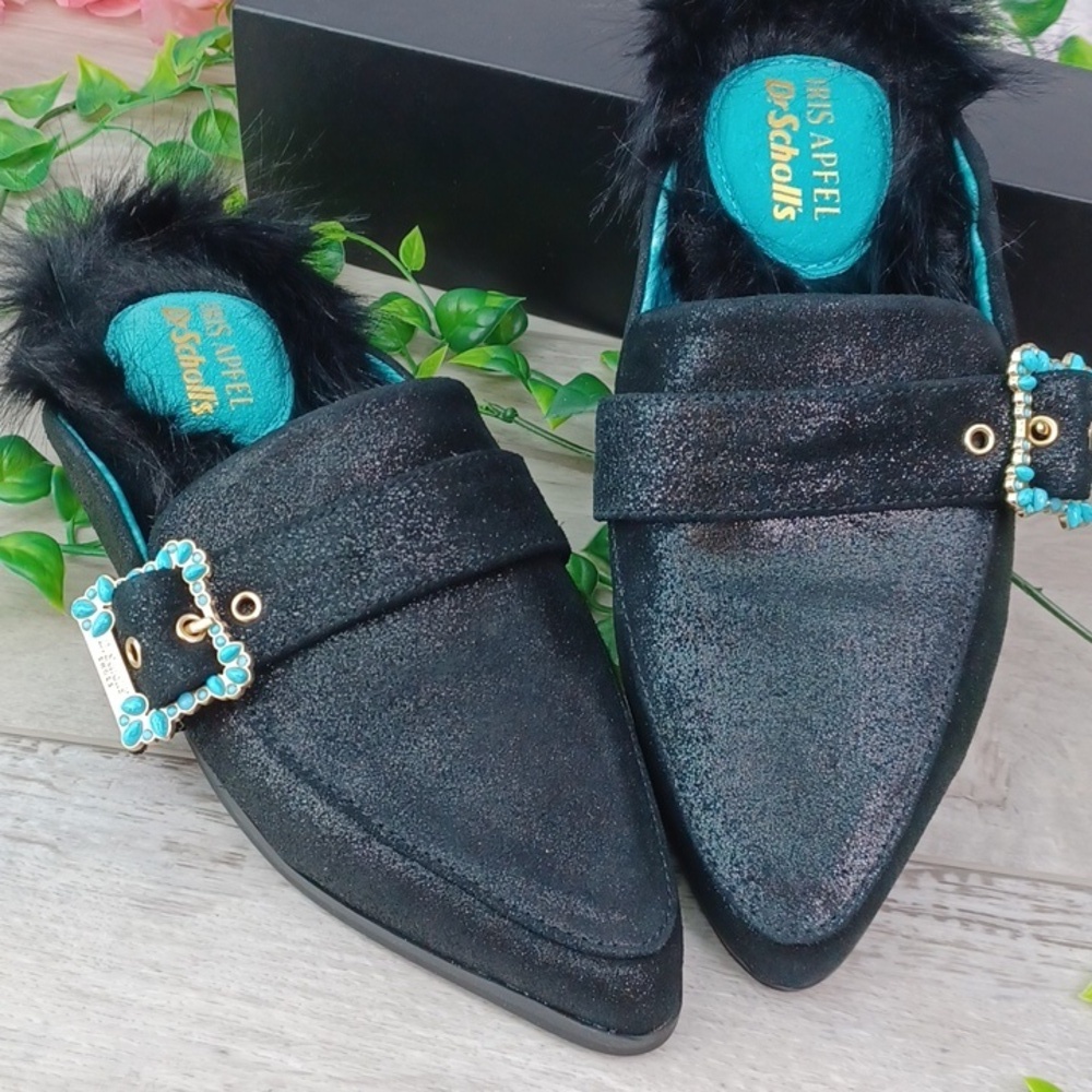 Dr. Scholl's + Iris Apfel Slip on Mr. Carl Mule NEW! - Picture 5 of 9